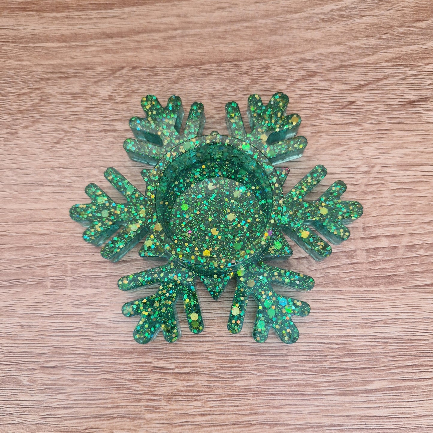 Déco Bougeoir Résine Epoxy