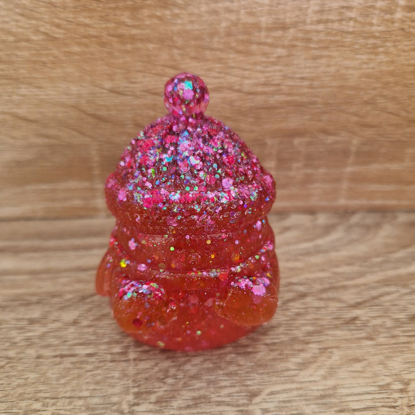 Déco Noël Bonhomme de neige Résine Epoxy