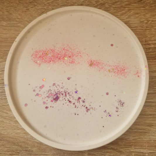 Plateau Rond Jesmonite