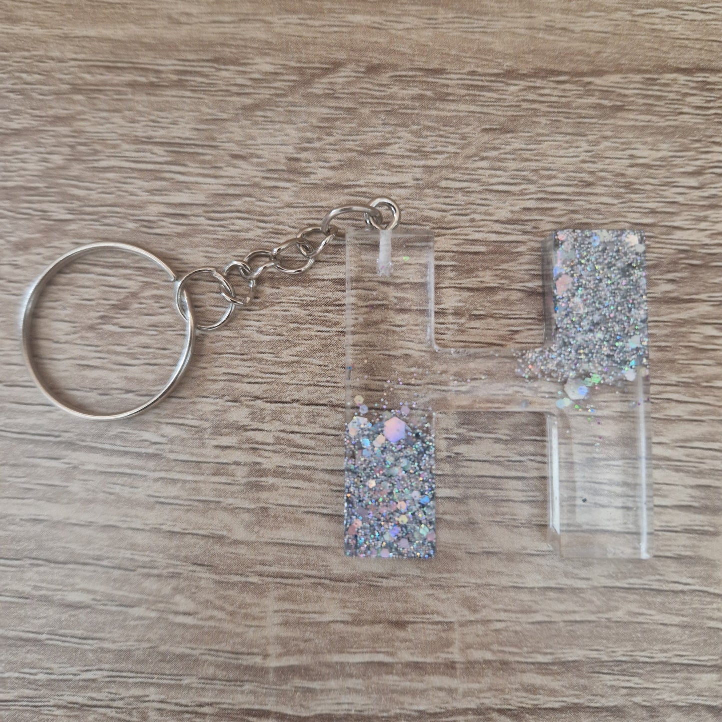 Porte clés Lettres Résine Epoxy