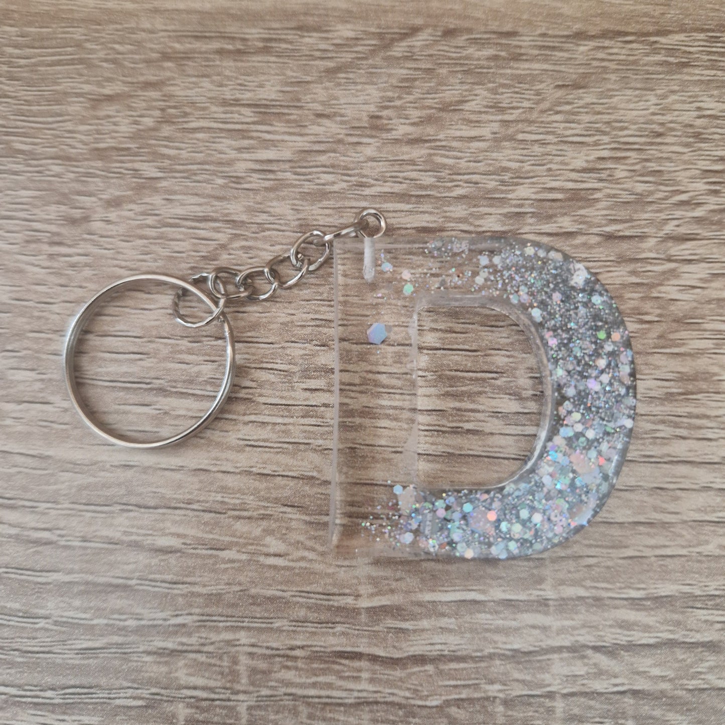 Porte clés Lettres Résine Epoxy