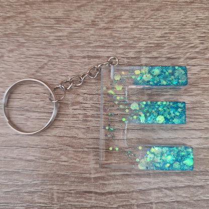 Porte clés Lettres Résine Epoxy