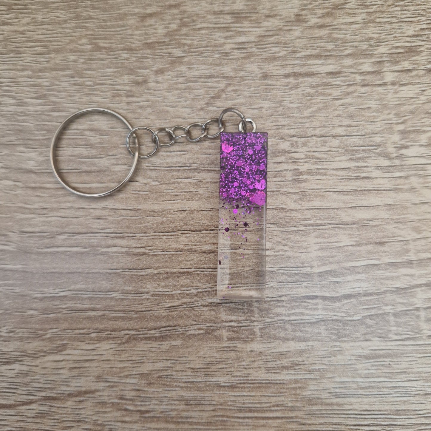 Porte clés Lettres Résine Epoxy