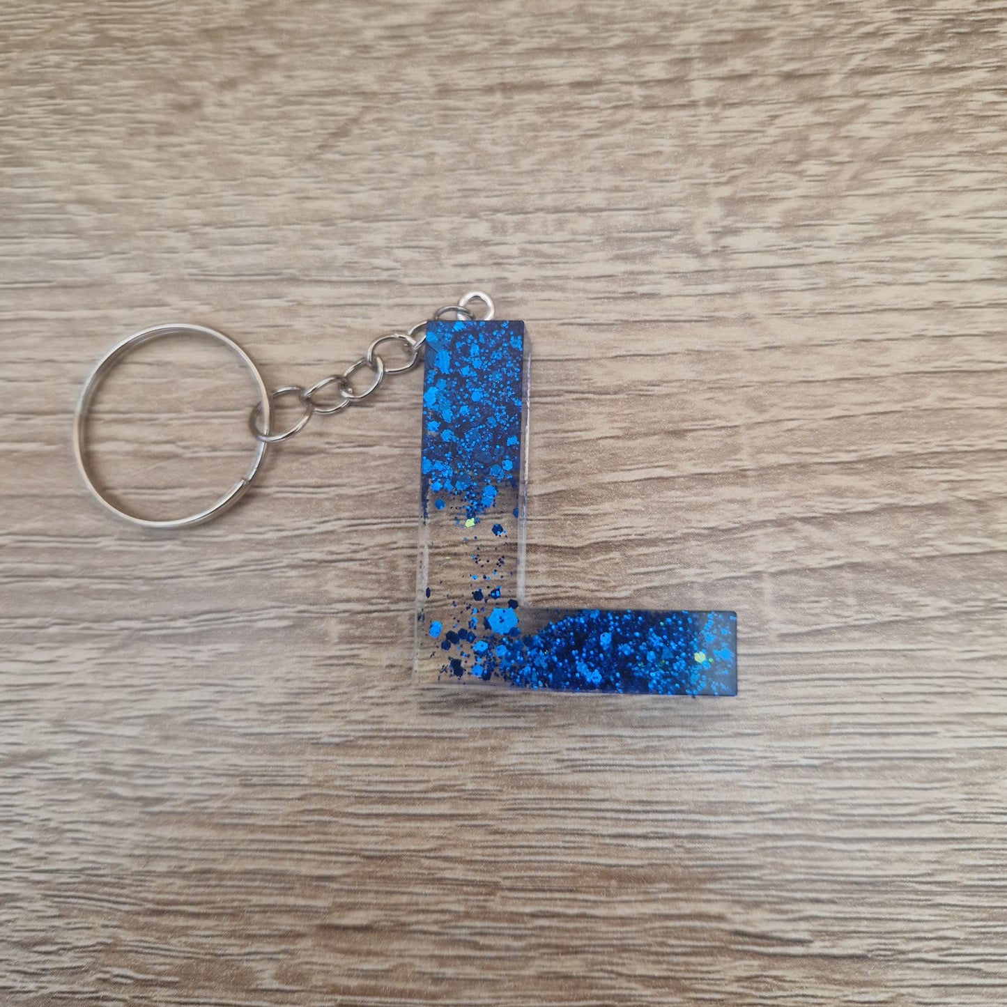 Porte clés Lettres Résine Epoxy