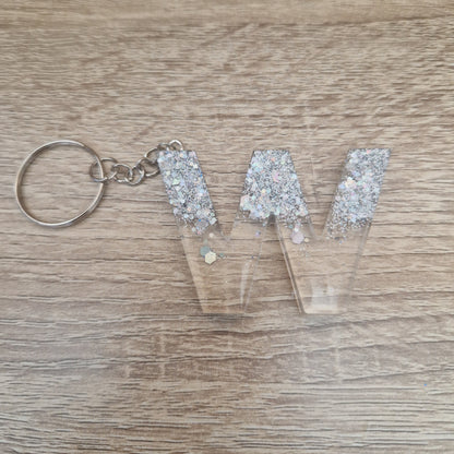 Porte clés Lettres Résine Epoxy
