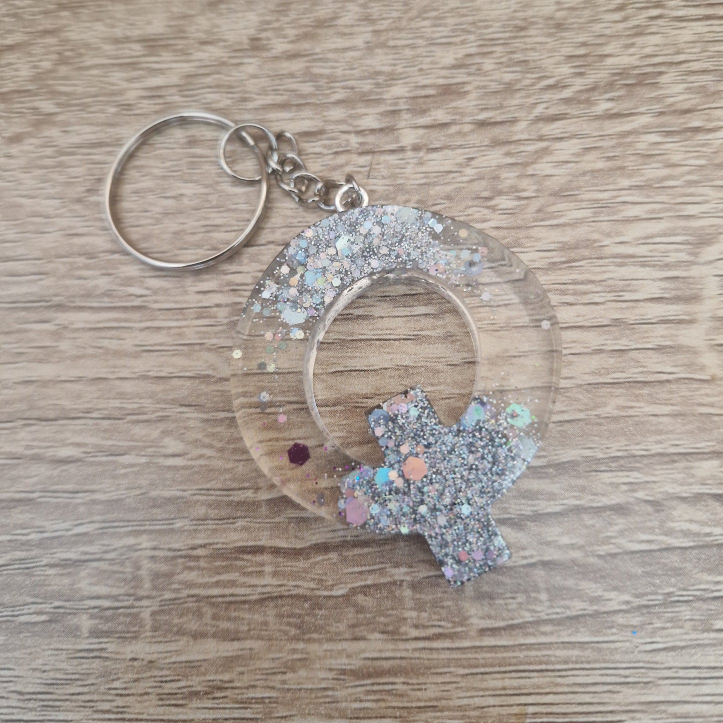 Porte clés Lettres Résine Epoxy