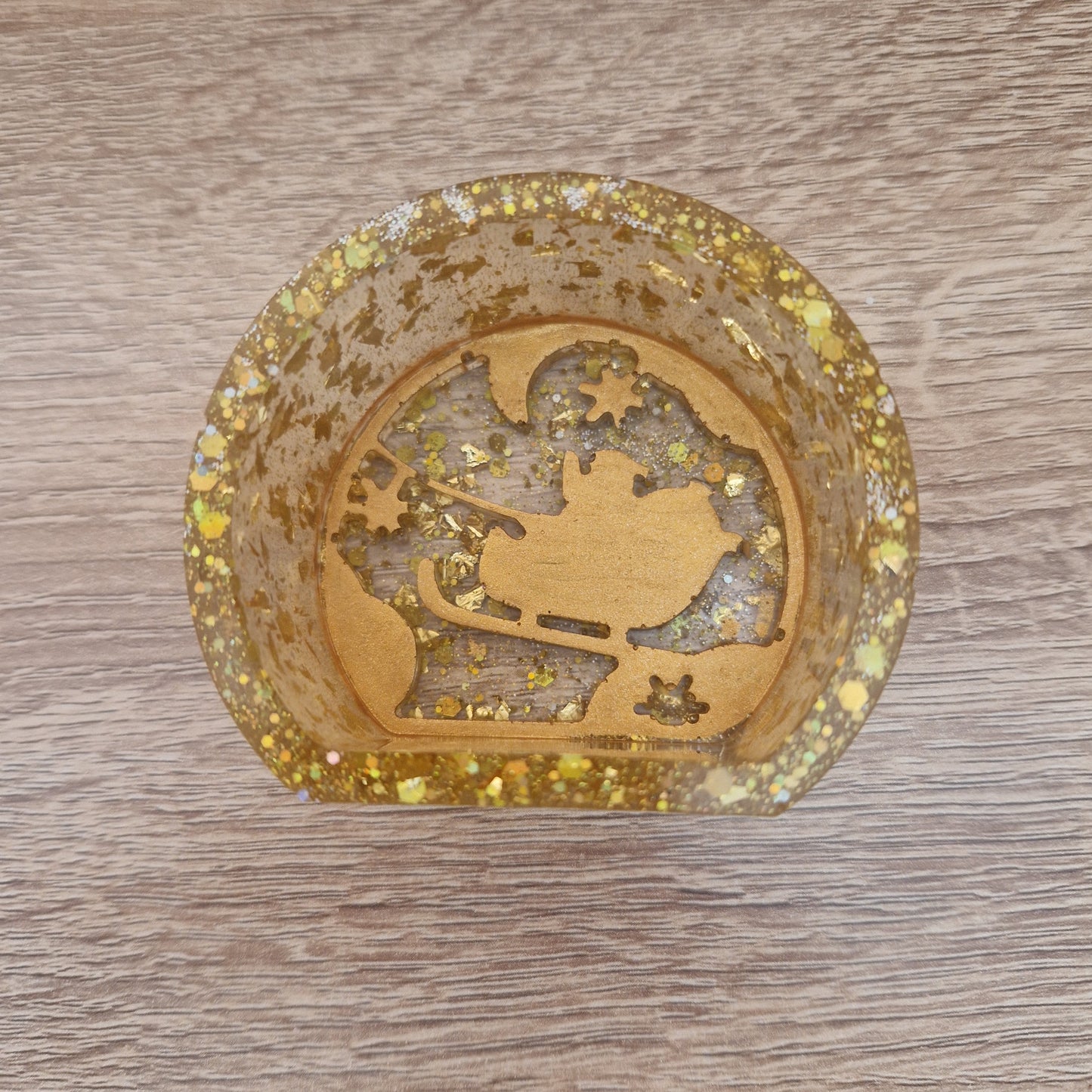 Déco Noël Bougeoir Père Noël