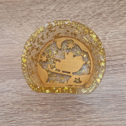 Déco Noël Bougeoir Père Noël