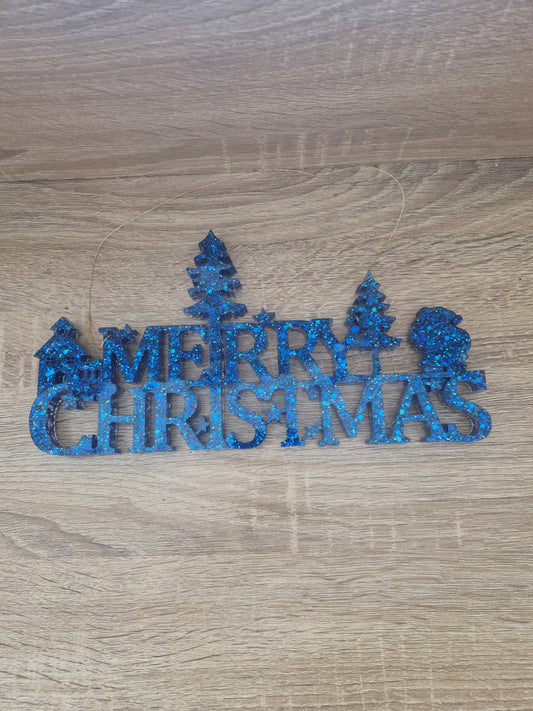 Déco Sapin ou Murale Résine Epoxy