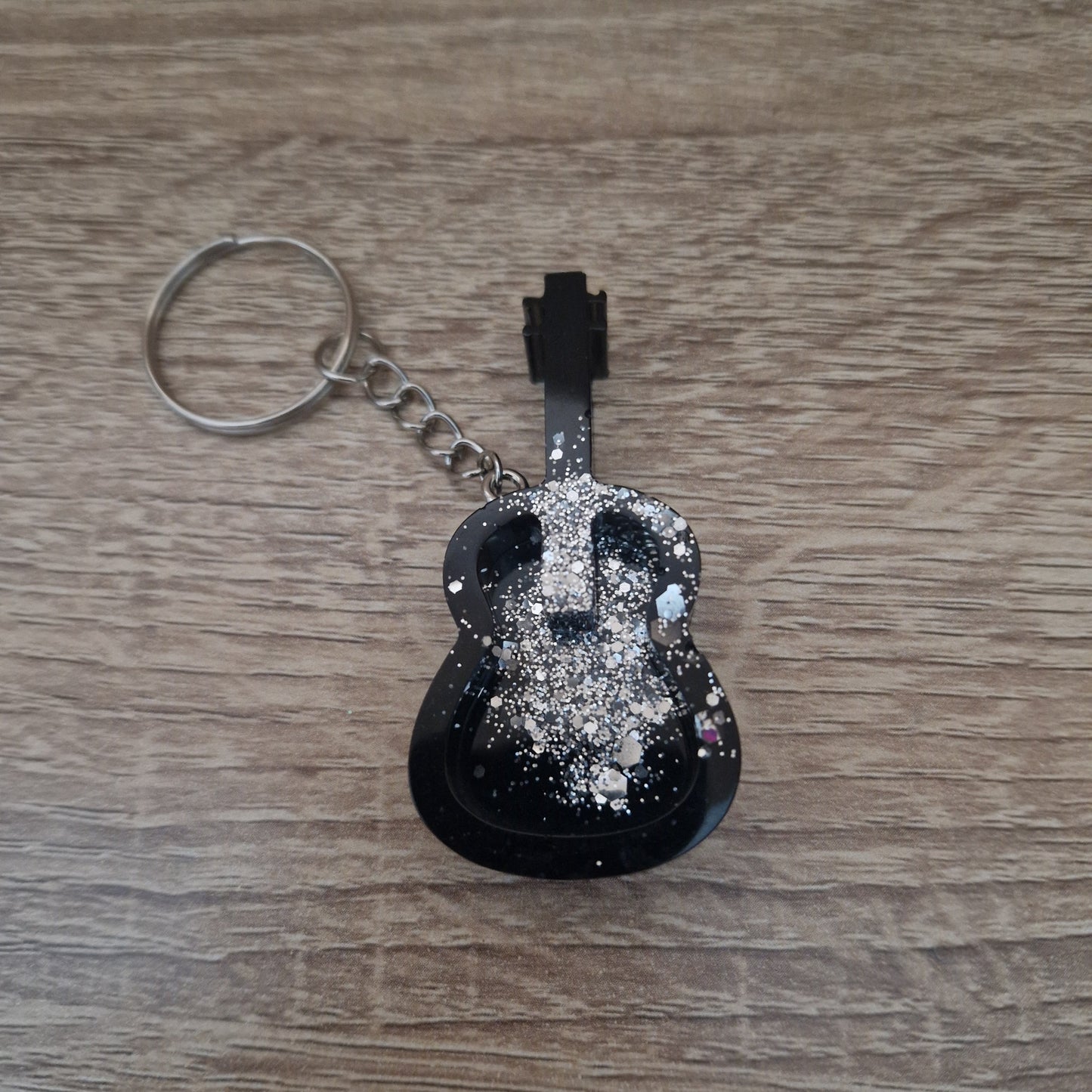 Porte clés Musique Résine Epoxy