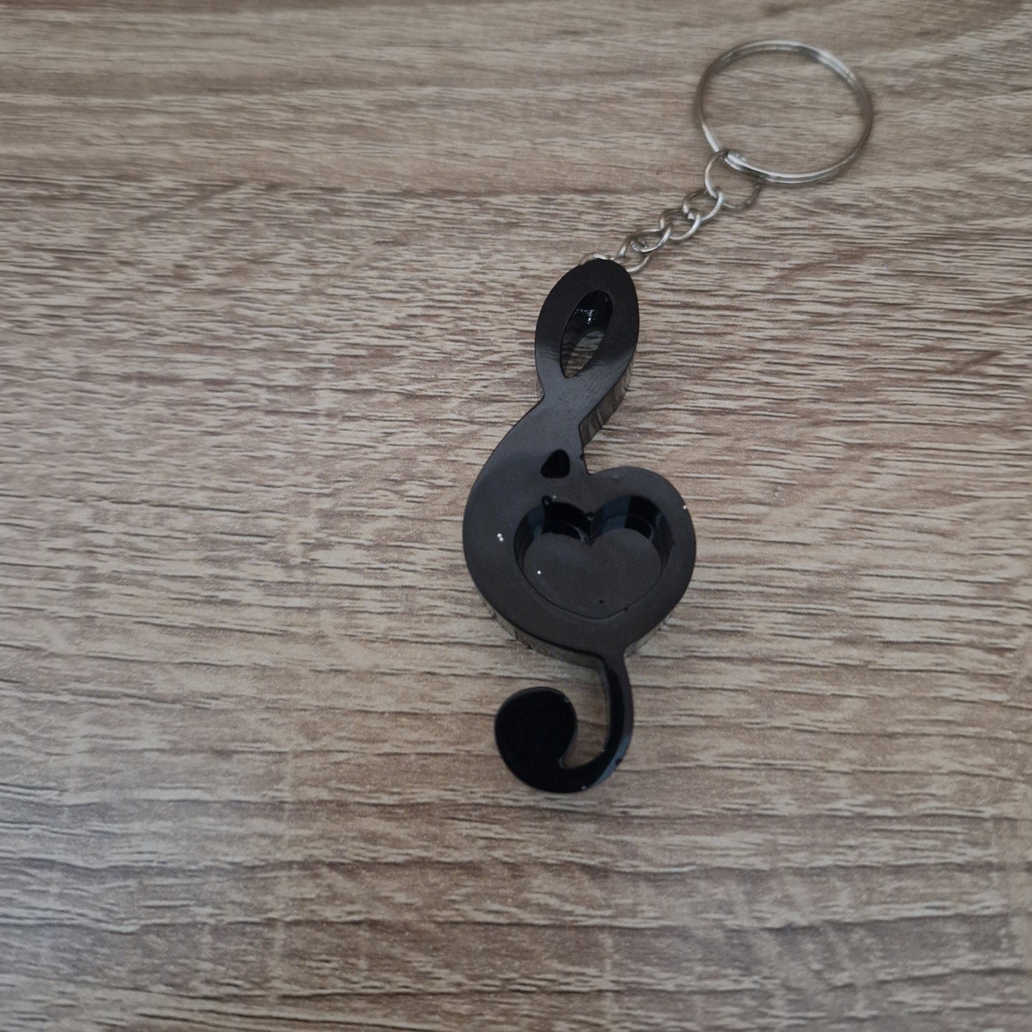 Porte clés Musique Résine Epoxy