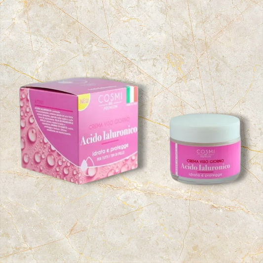 Crème visage à l'acide hyaluronic