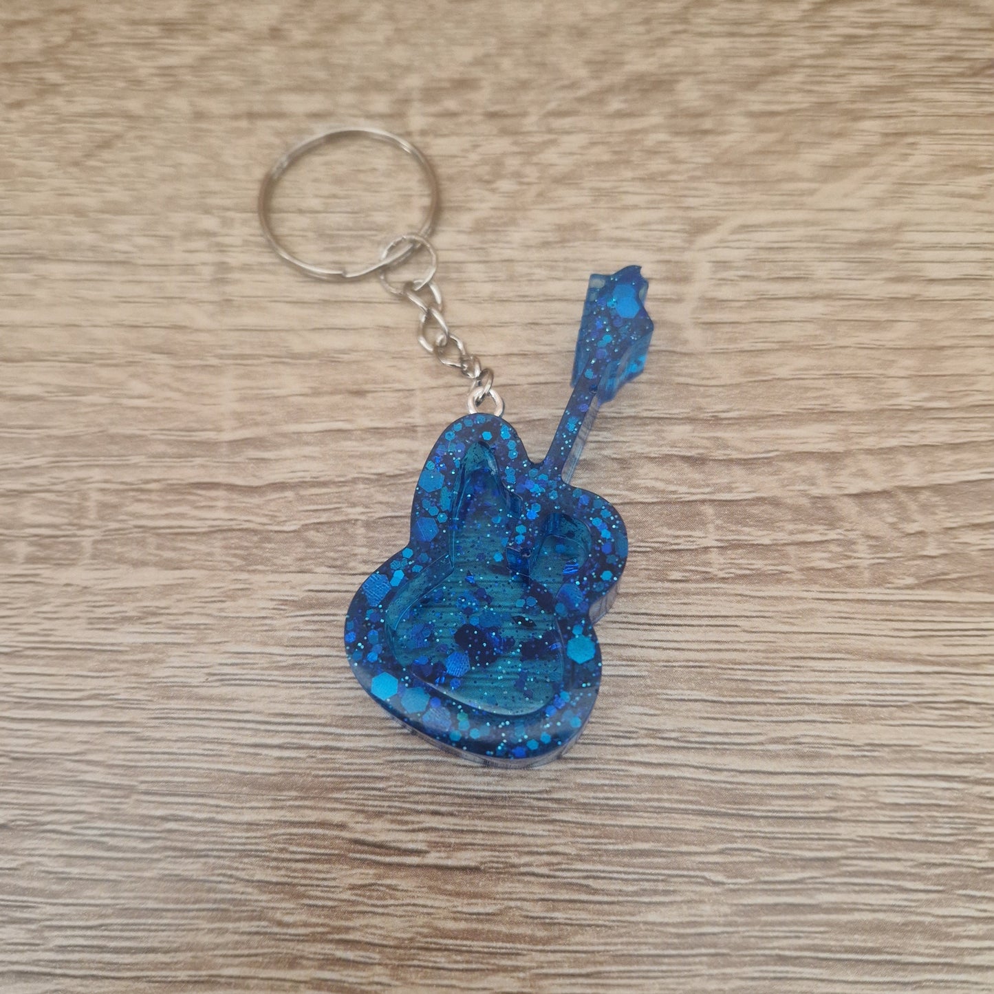 Porte clés Musique Résine Epoxy