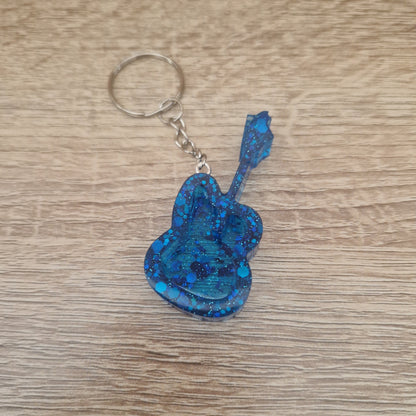 Porte clés Musique Résine Epoxy