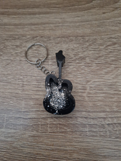 Porte clés Musique Résine Epoxy