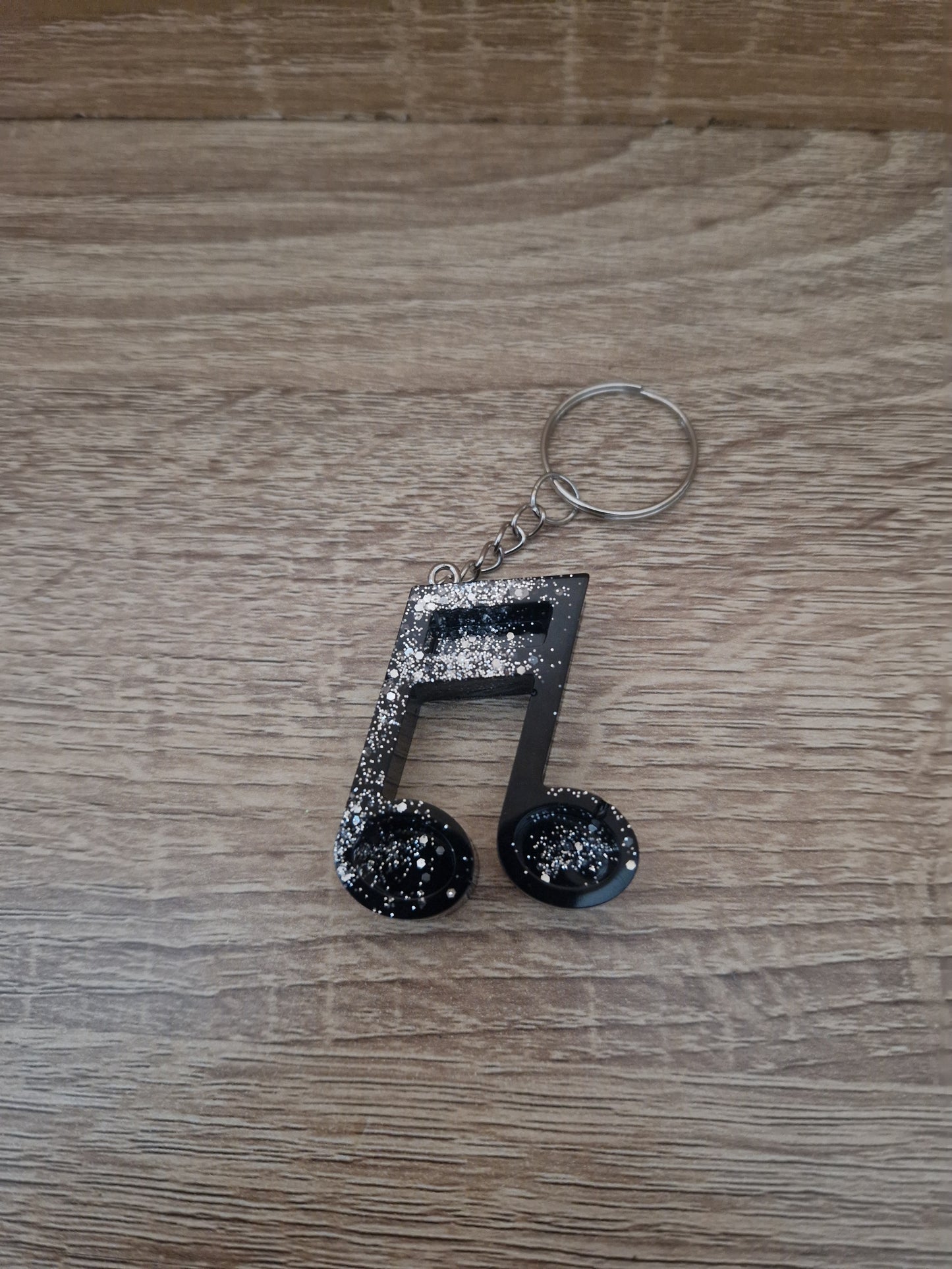 Porte clés Musique Résine Epoxy