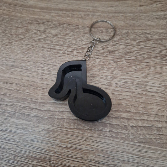 Porte clés Musique Résine Epoxy