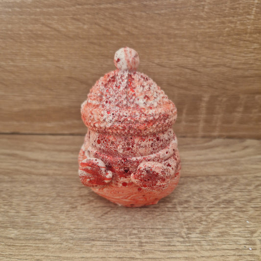 Déco Noël Bonhomme de neige  Jesmonite