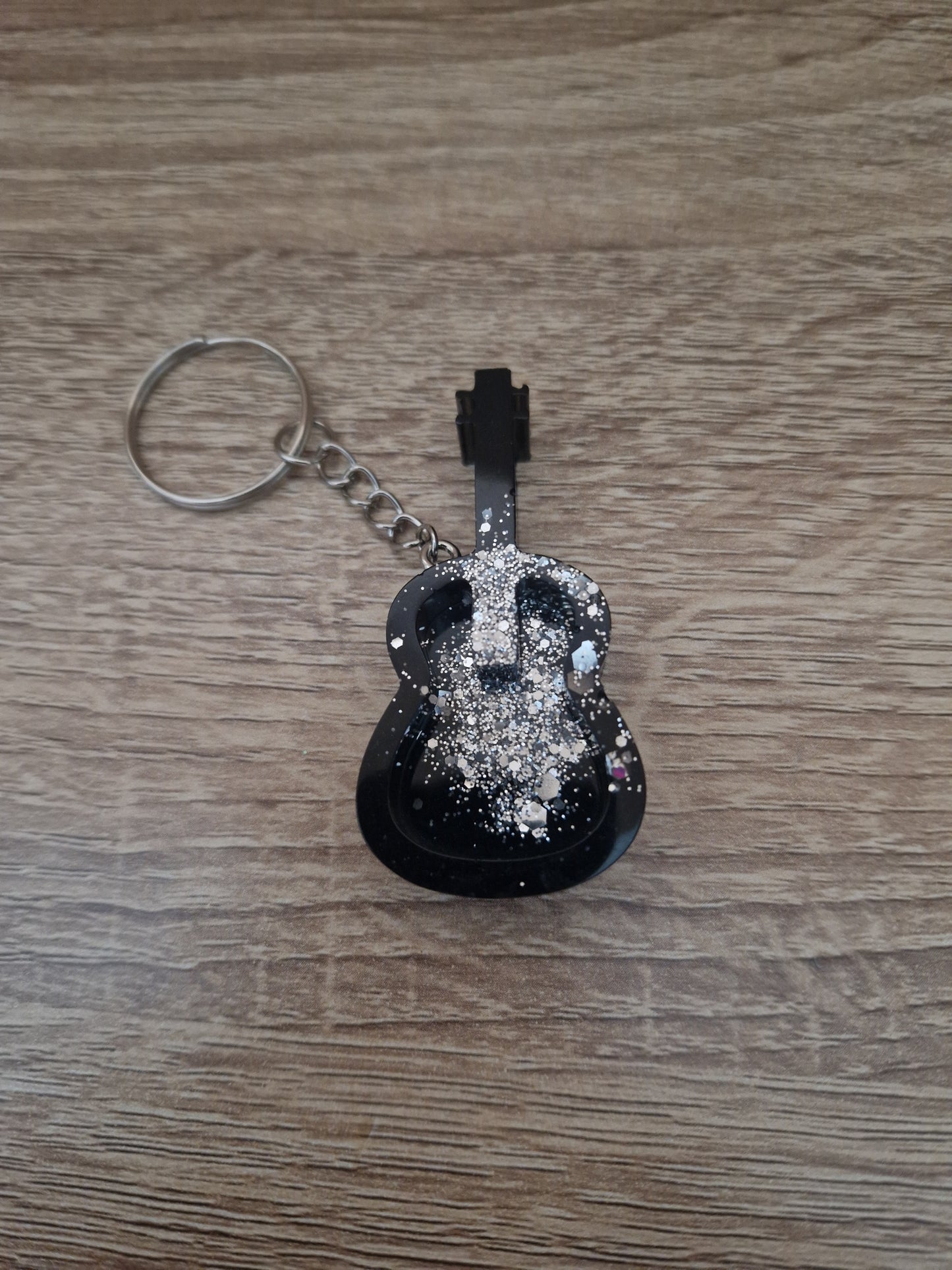 Porte clés Musique Résine Epoxy