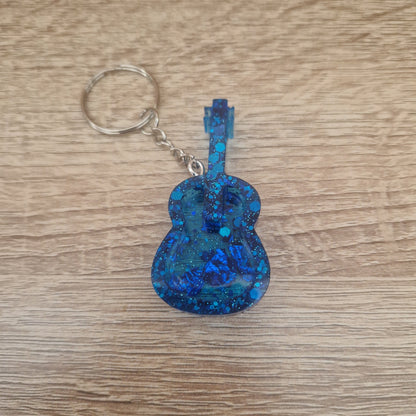 Porte clés Musique Résine Epoxy
