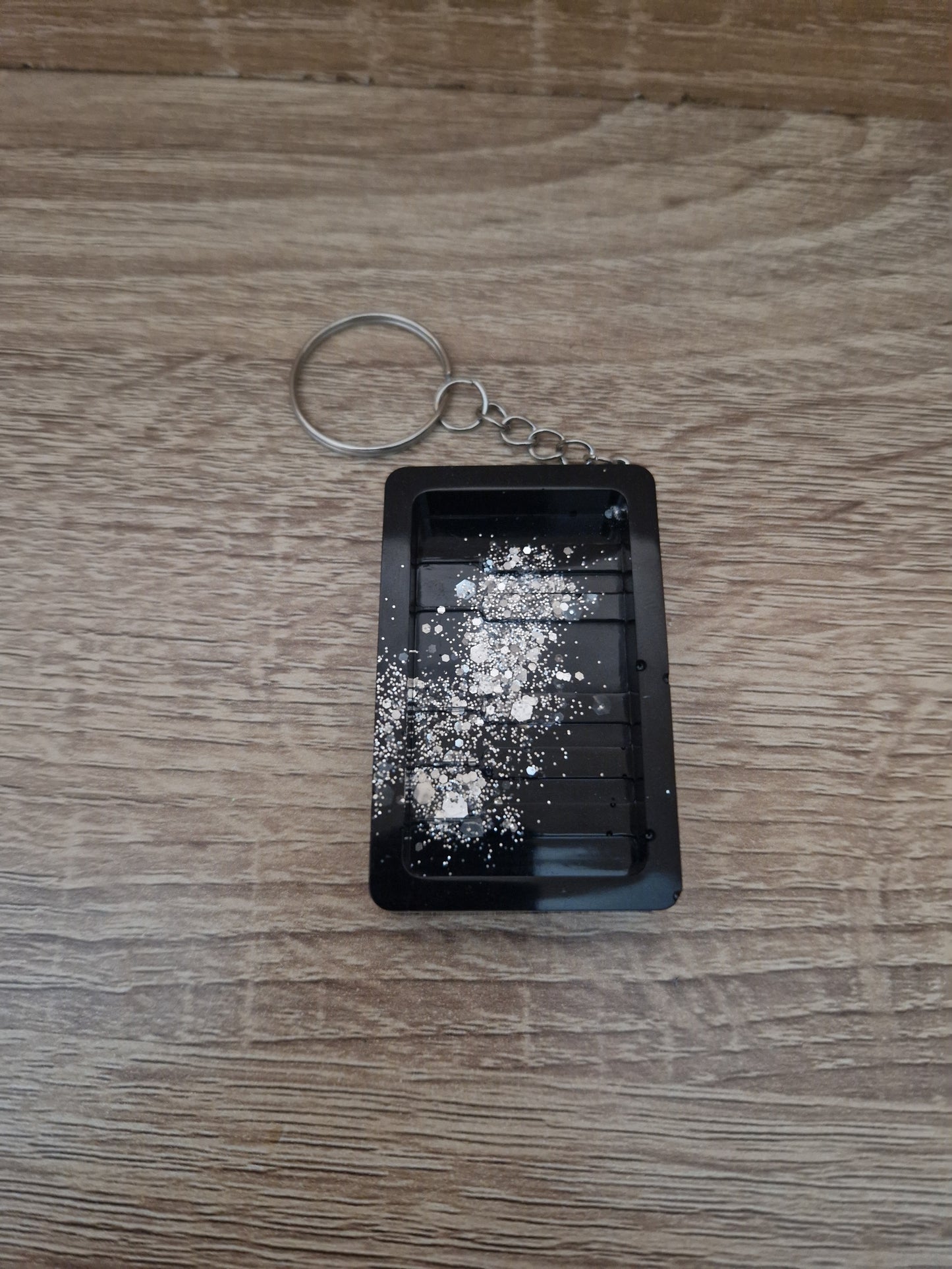 Porte clés Musique Résine Epoxy