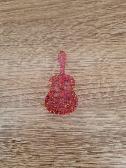 Porte clés Musique Résine Epoxy