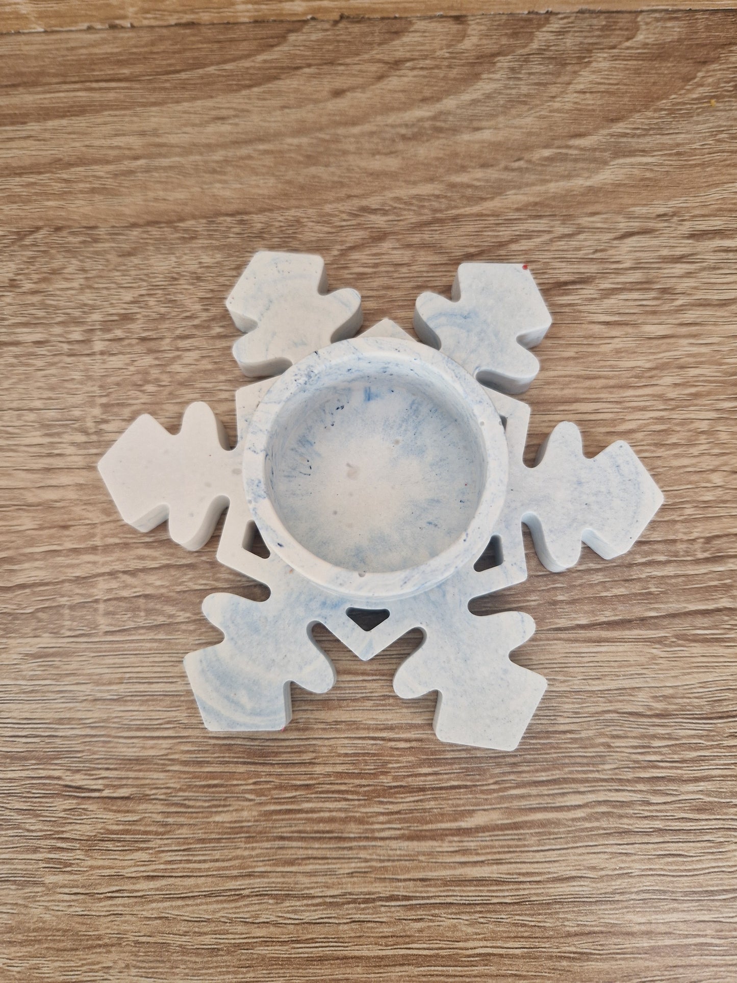 Déco Noël Bougeoir Jesmonite