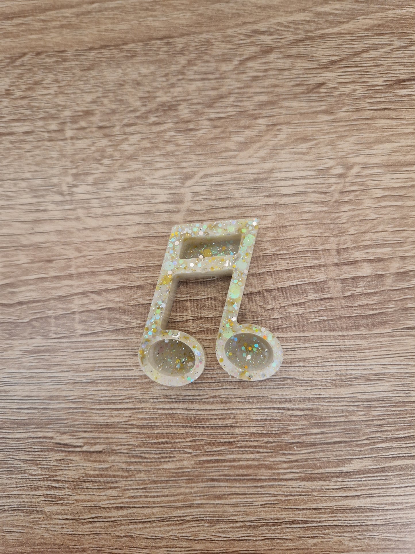 Porte clés Musique Résine Epoxy