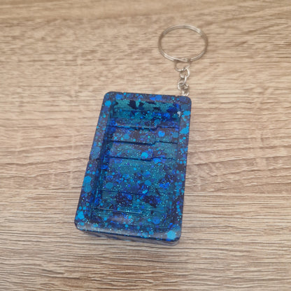 Porte clés Musique Résine Epoxy