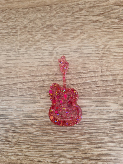 Porte clés Musique Résine Epoxy