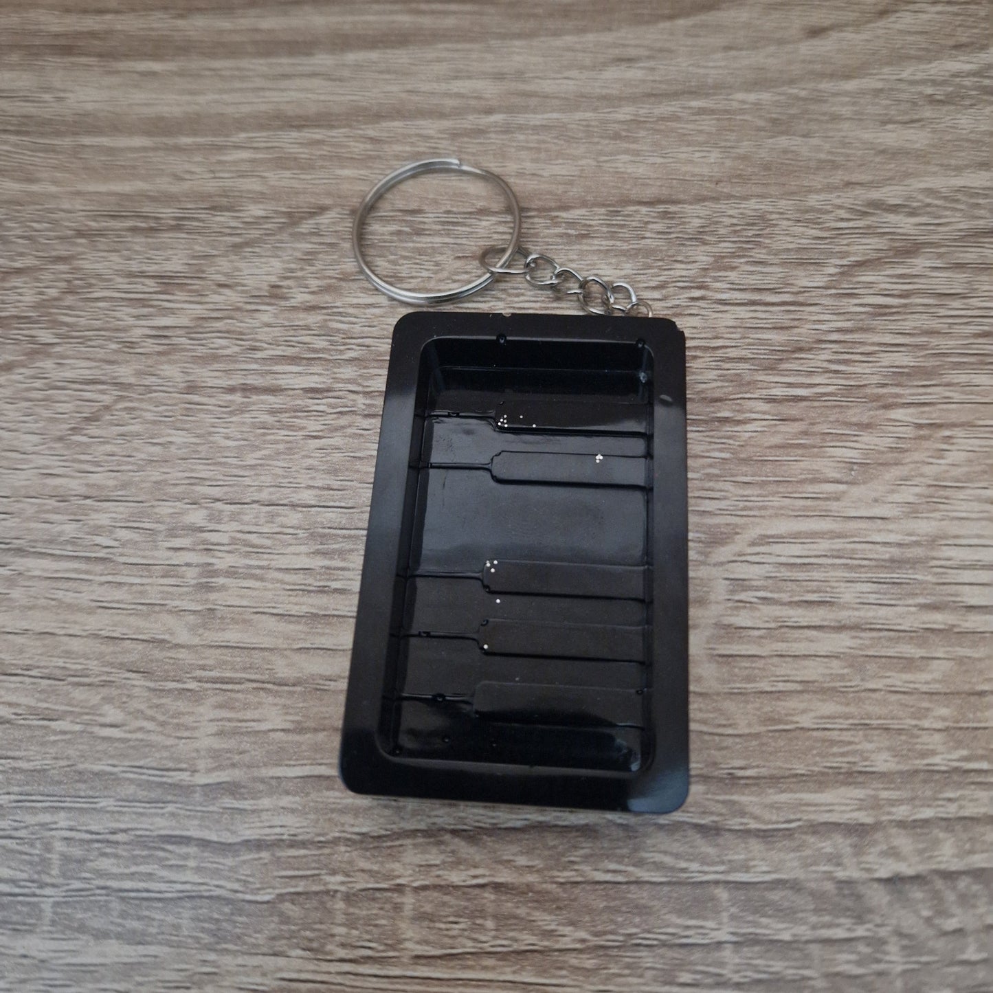 Porte clés Musique Résine Epoxy