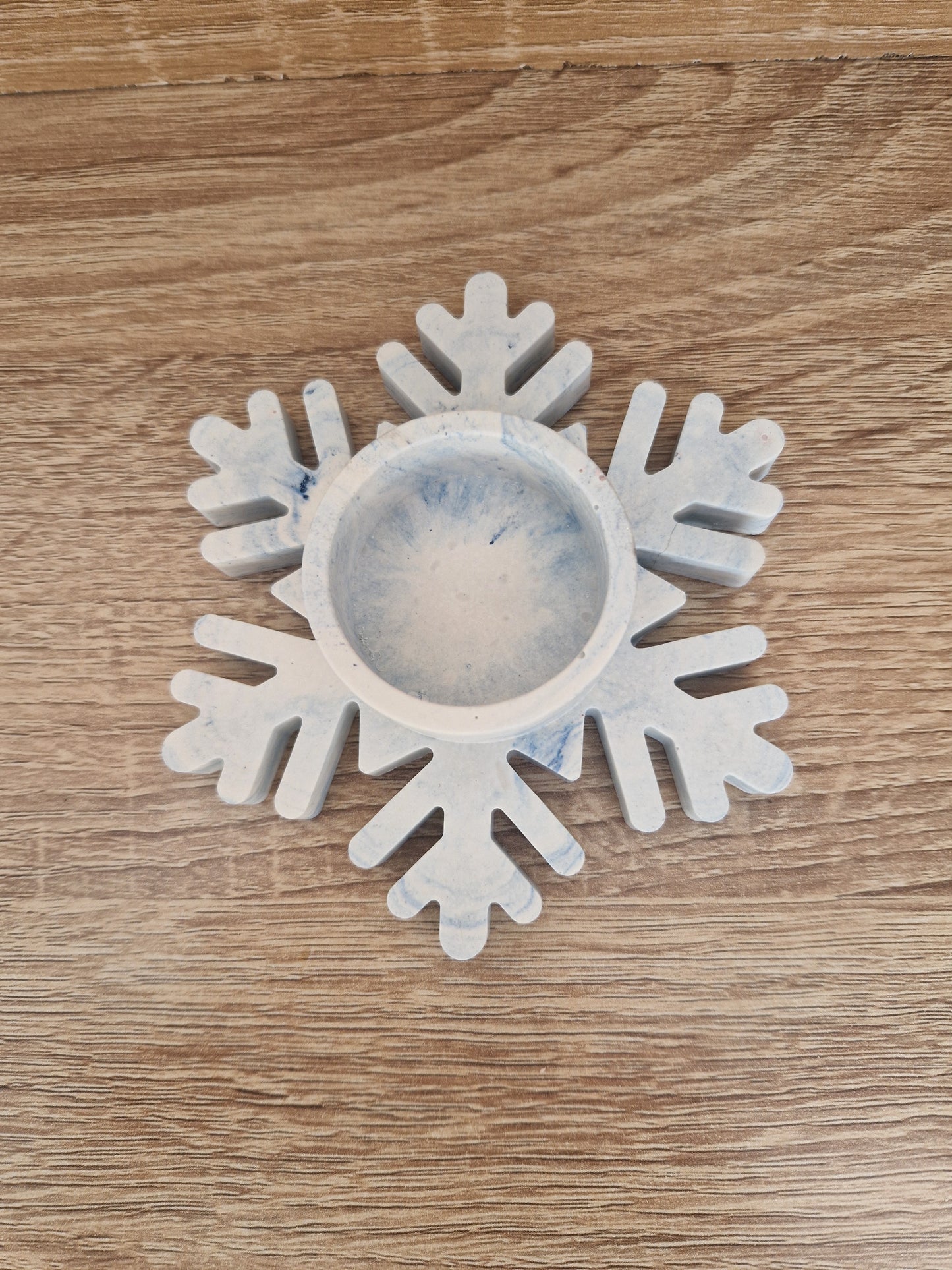 Déco Noël Bougeoir Jesmonite